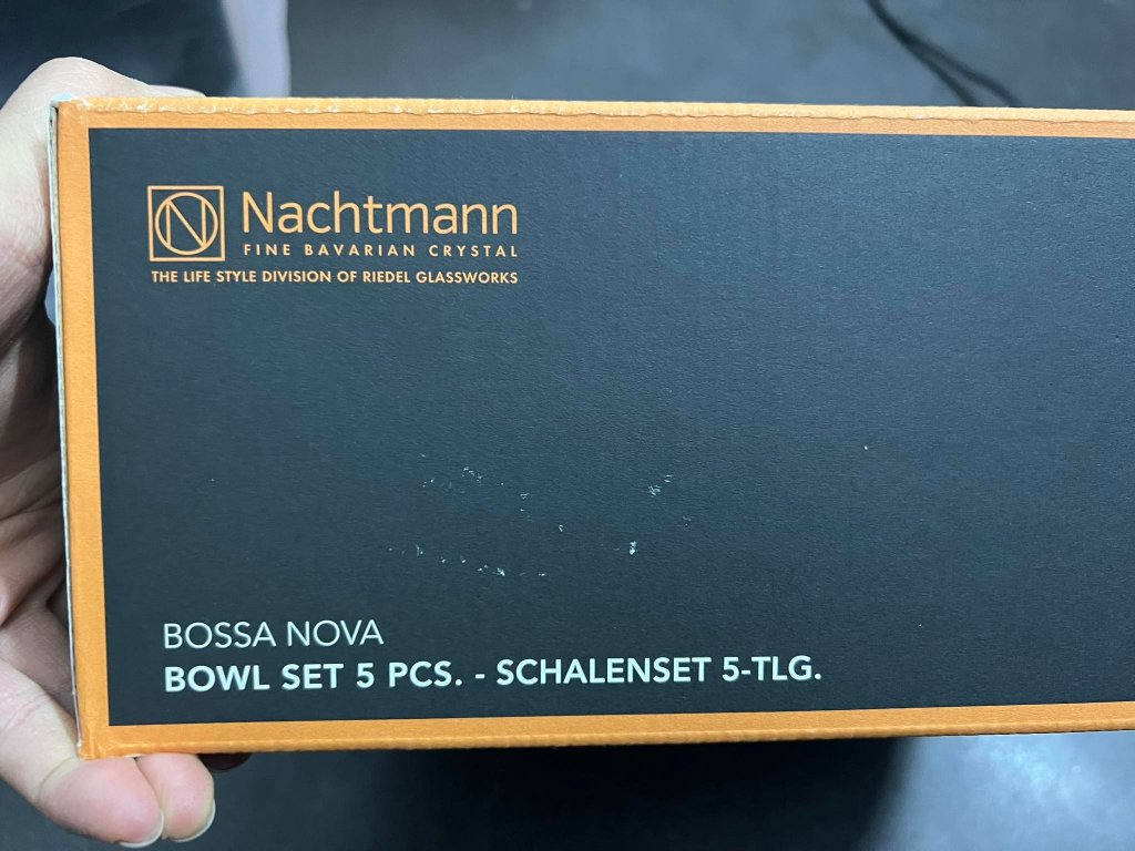 Bộ 5 đĩa thuỷ tinh pha lê Nachtmann Bossa Nova 983694.jpeg
