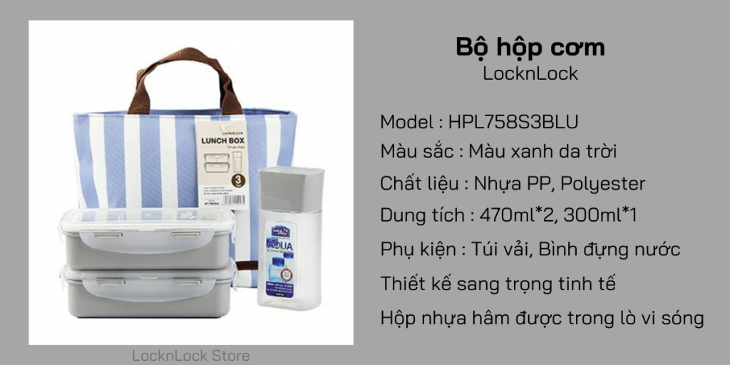 Bộ hộp đựng cơm bằng nhựa túi kẻ sọc LocknLock HPL758S3BLU 12.png