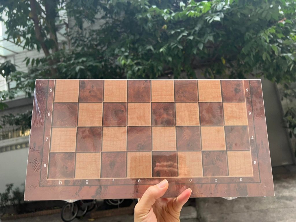 Bộ bàn cờ vua và Backgammon 2in1 bằng gỗ 40x40cm 6.jpeg