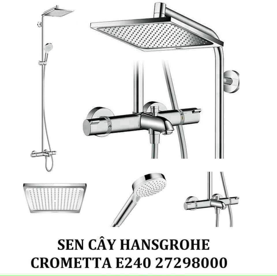 Sen cây tắm chỉnh nhiệt (có vòi phụ) Crometta Hansgrohe E240 27298000 - sản xuất tại Đức8.jpeg