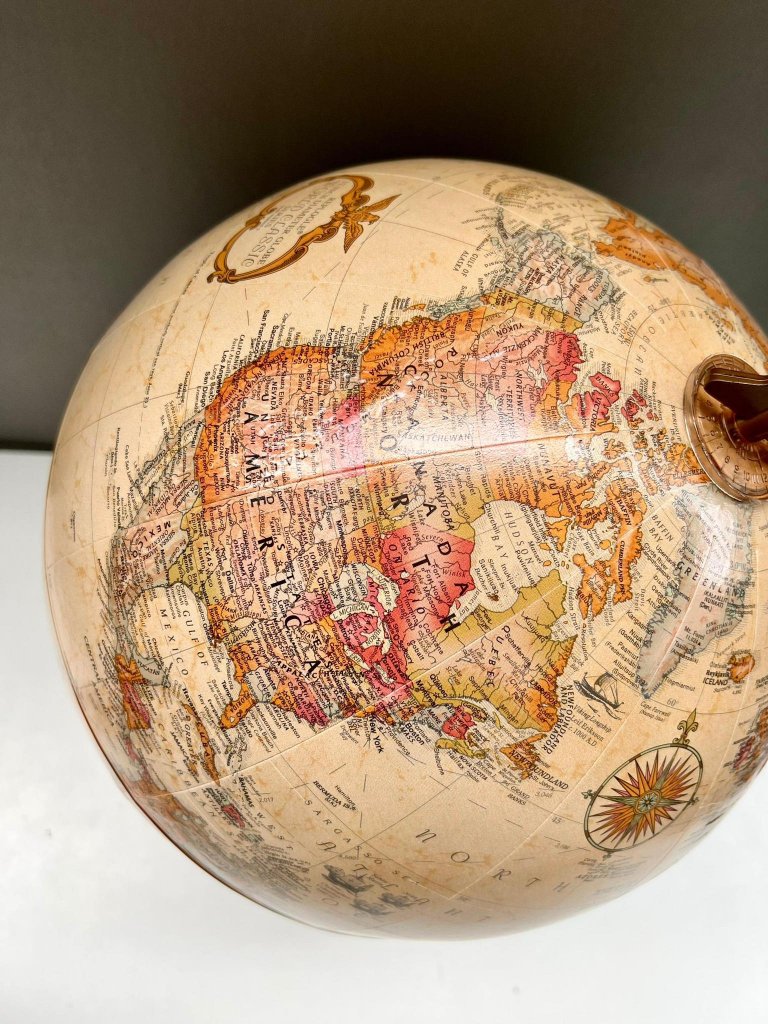 Quả địa cầu tông cổ điển đế gỗ Replogle Globes Piedmont 3153414.jpeg