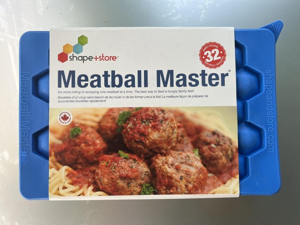 Khay làm 32 viên 1kg thịt Meatball Master Shapeandstore10.jpeg
