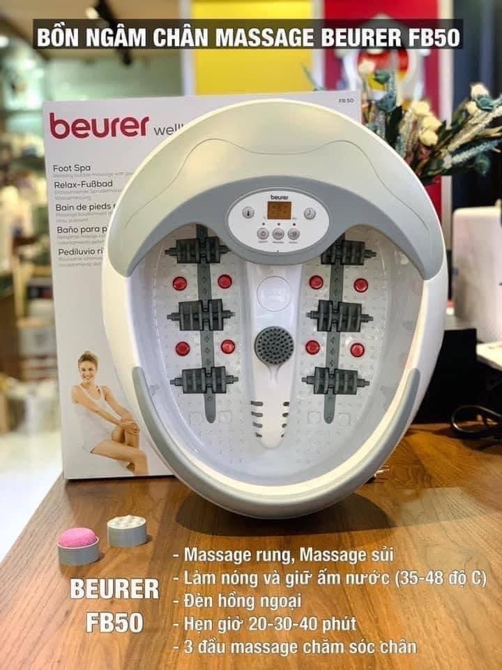 Bồn ngâm chân massage hồng ngoại nước ấm Beurer FB 507.jpeg