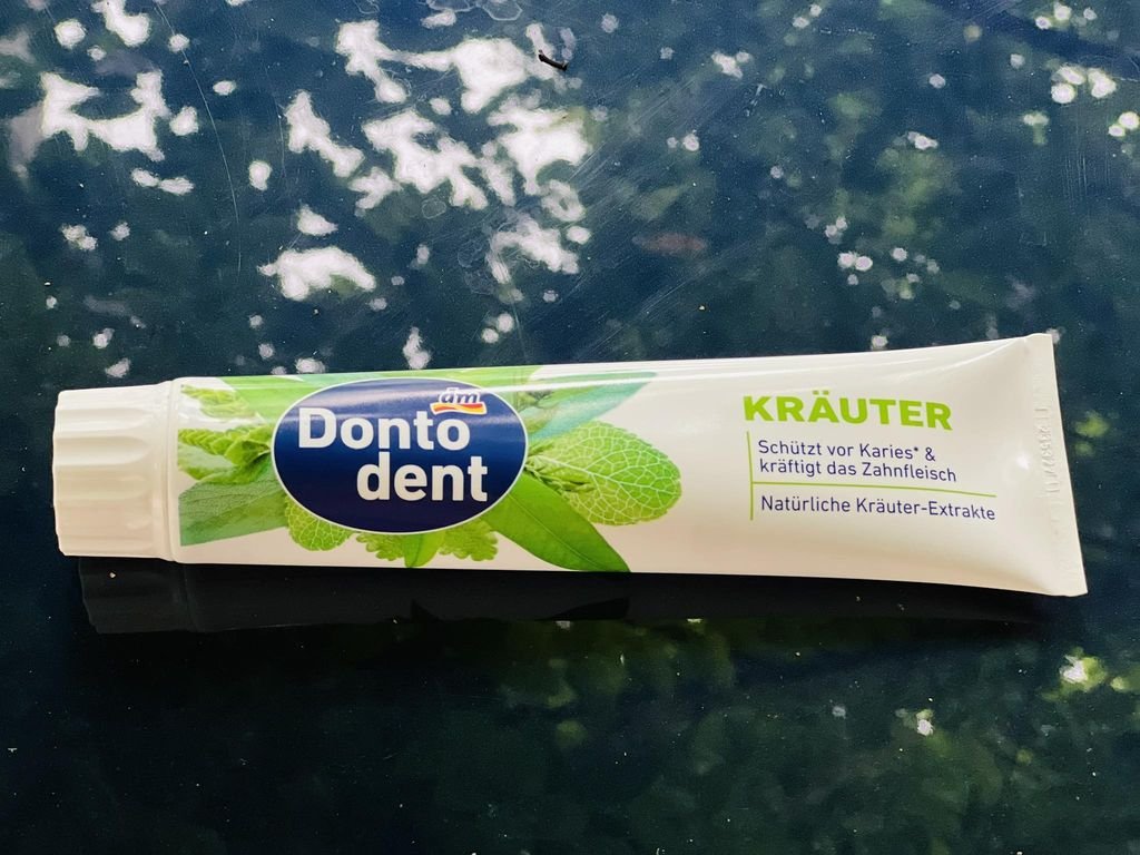 Kem đánh răng vị thảo mộc 125ml Donto dent - sản xuất tại Đức5.jpeg