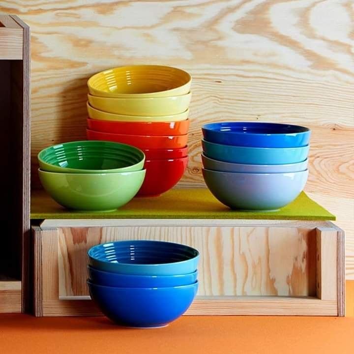 Bộ 6 bát sứ cầu vồng ăn ngũ cốc hoặc phở nhỏ 16cm Le Creuset2.jpeg