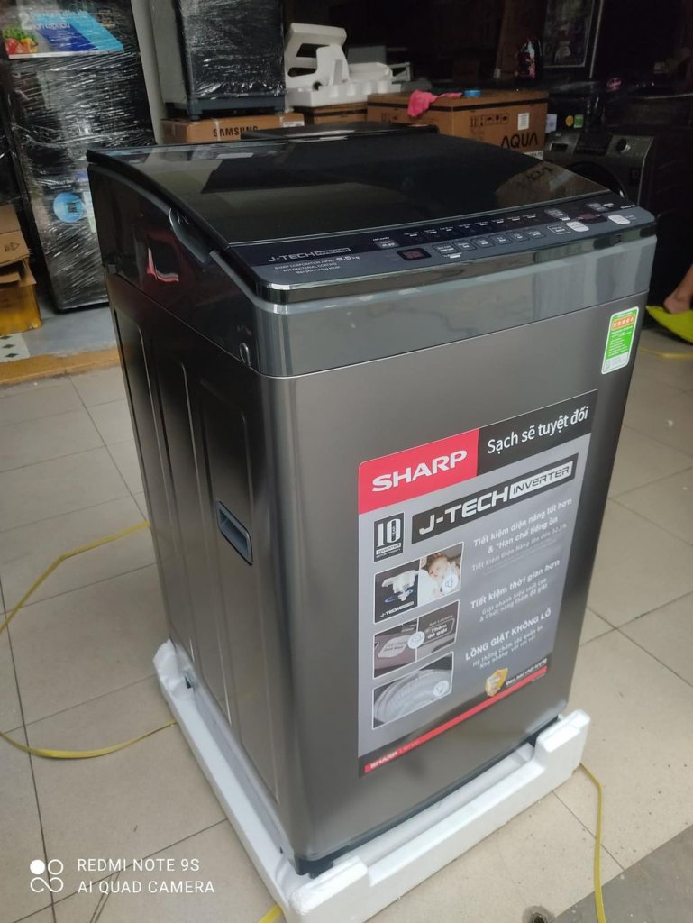 Máy giặt cửa trên 9kg Sharp ES-Y90HV-S1.jpeg