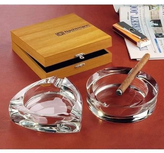 Gạt tàn pha lê hình tròn Nachtmann 52814 Cigar Ashtray Round 16cm12.jpeg