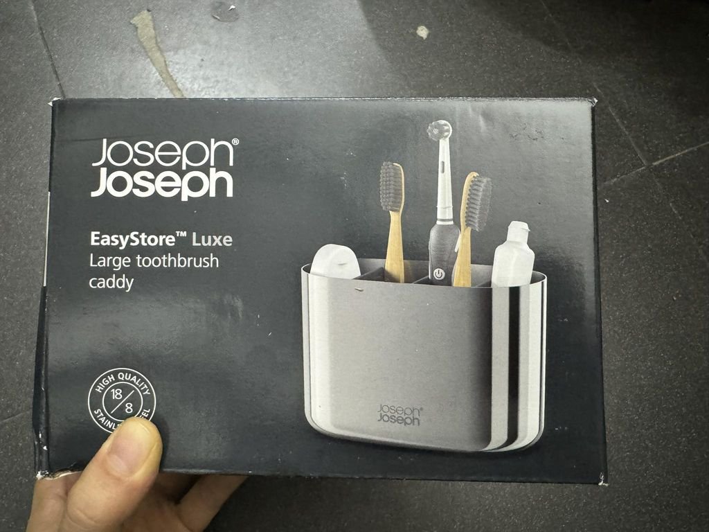 Hộp đựng bàn chải đánh răng bằng thép không gỉ EasyStore™ Luxe Joseph Joseph 705812.jpeg