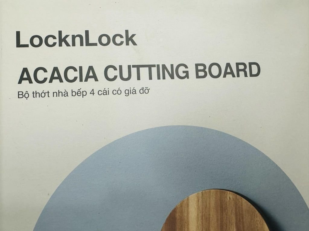 Bộ 3 thớt gỗ Acacia (tràm) tự nhiên kèm giá đỡ LocknLock CKD075S4 - sản xuất tại Việt Nam3.jpeg