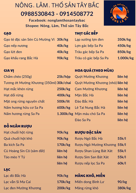 Giá Các mặt hàng cập nhật 15 tháng 3 năm 2024.png