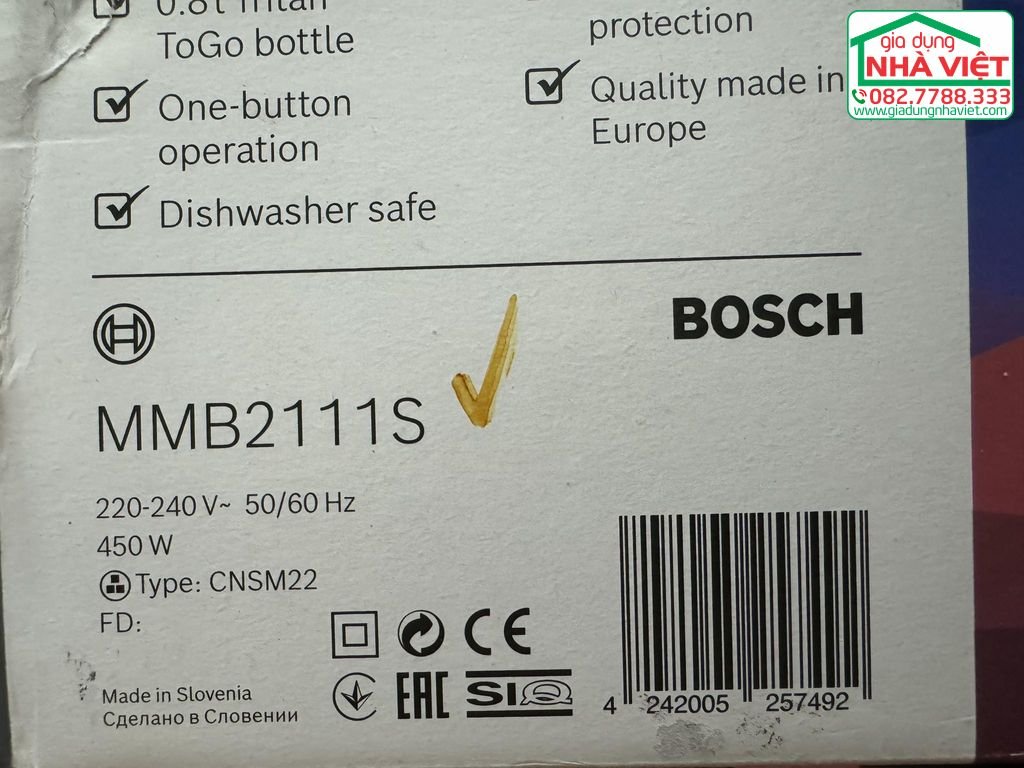 Máy xay sinh tố mini VitaPower Serie 2 450 W Bosch MMB2111S - Made in EU16.jpeg