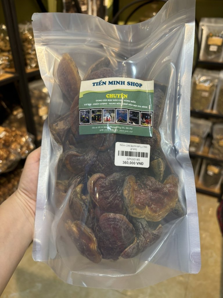 Nấm lim rừng xanh túi 300g.jpg