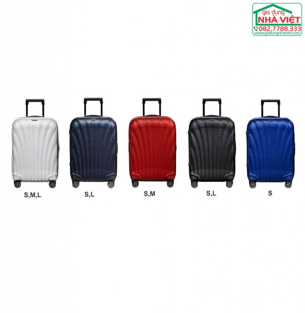 Vali siêu nhẹ 2.8kg size L 75-28 Samsonite C-LITE made in EU15.jpg