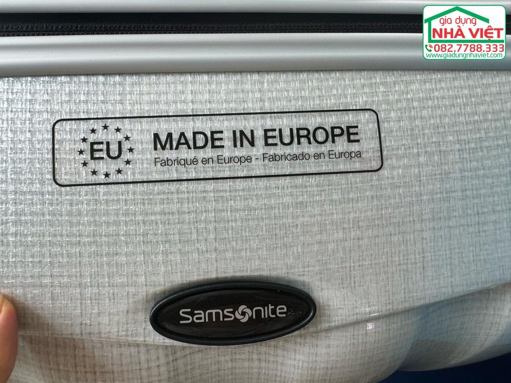 Vali siêu nhẹ 2.8kg size L 75-28 Samsonite C-LITE made in EU16.jpeg