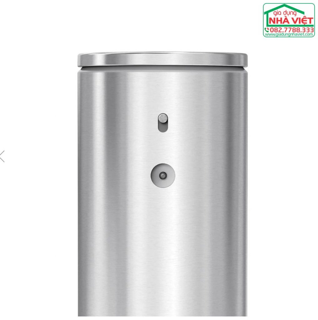 Bình chiết xà phòng cảm ứng 266ml màu inox Simplehuman ST10437.jpg