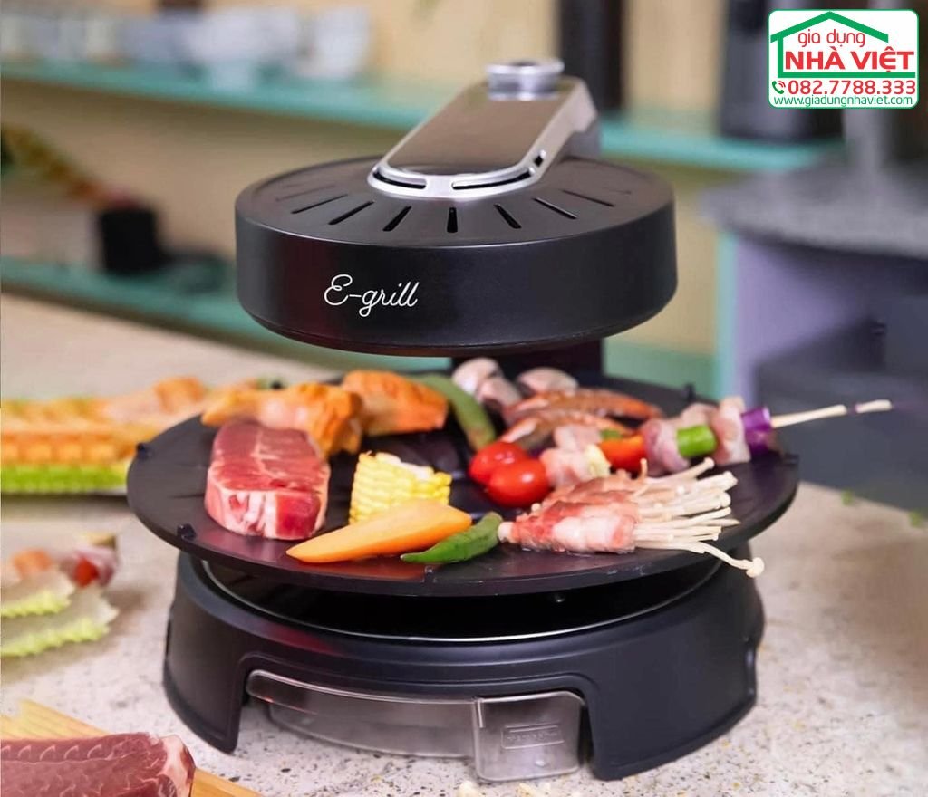 Bếp nướng xoay tròn không mùi không khói E-Grill E-189224.jpg