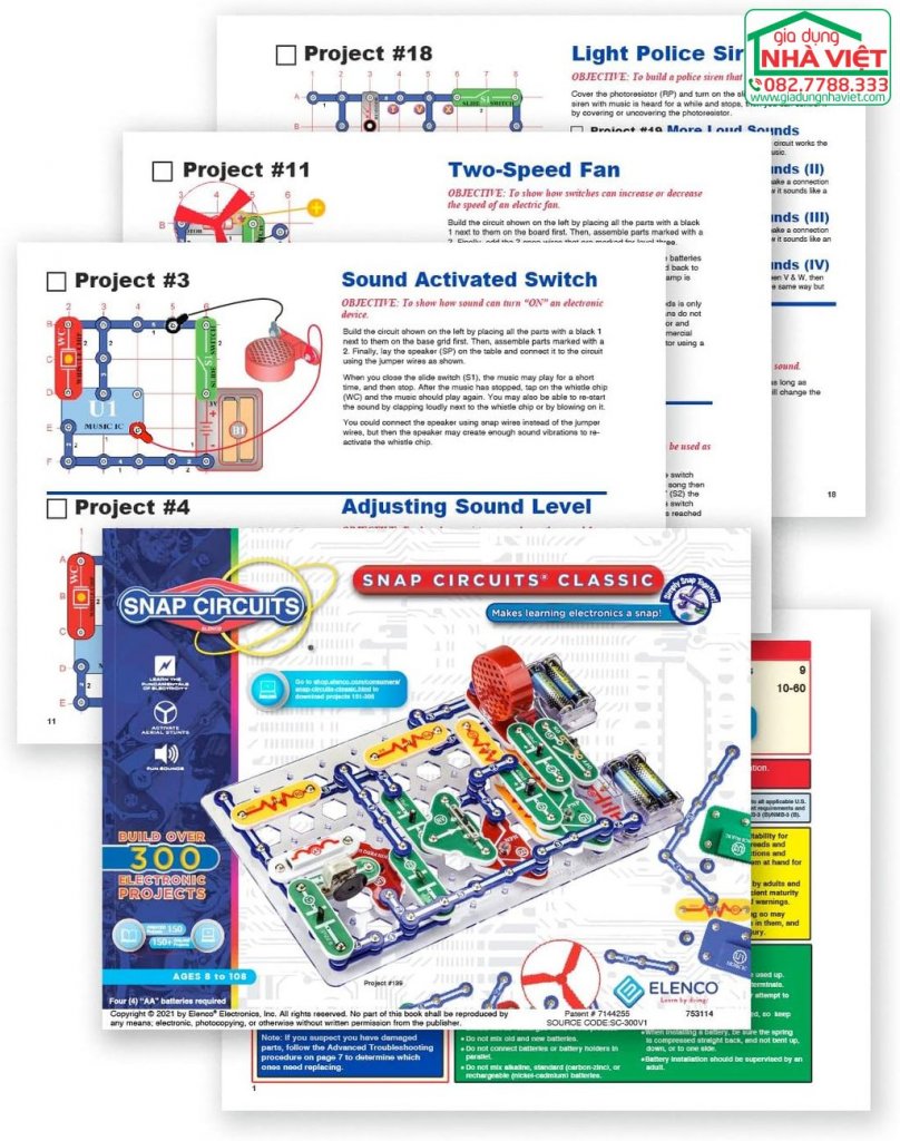 Bộ dụng cụ lắp ráp mạch điện 300 dự án Snap Circuits Classic SC-30016.jpg