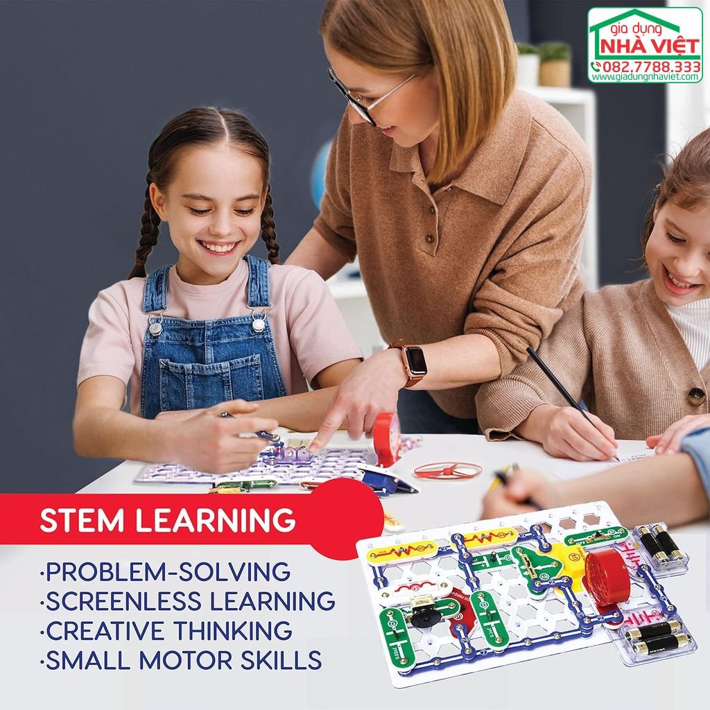 Bộ dụng cụ lắp ráp mạch điện 300 dự án Snap Circuits Classic SC-30019.jpg