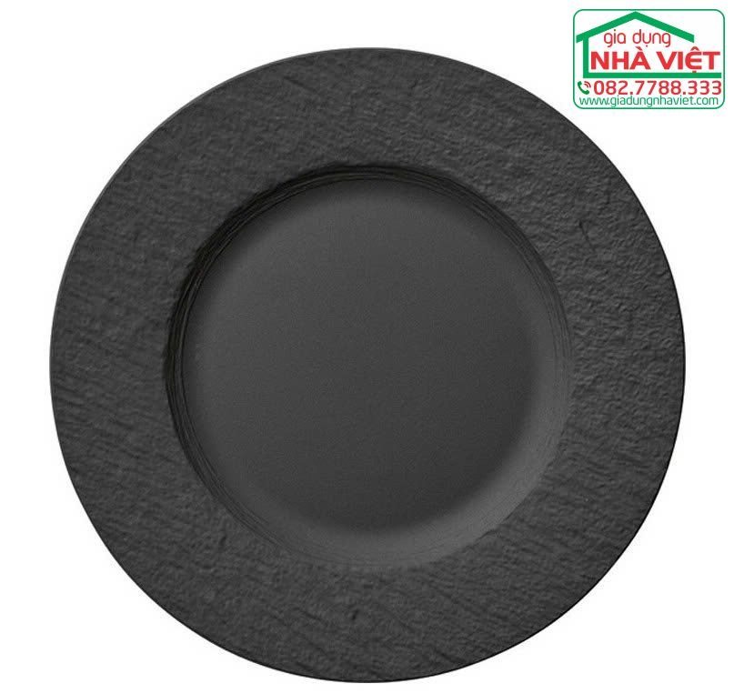 Đĩa gốm sứ cao cấp Villeroy & Boch Manufacture Rock Dinner Plate 27 cm10.jpg