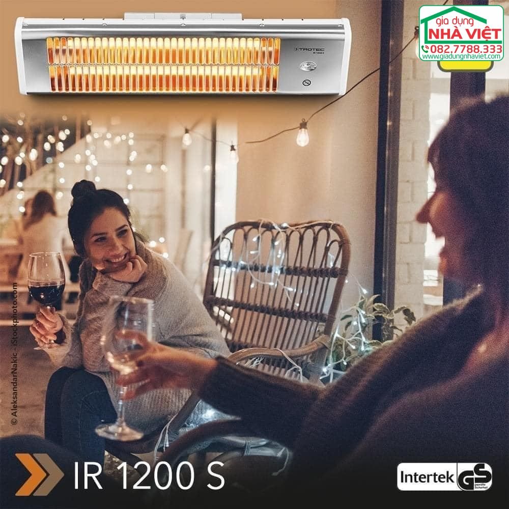 Máy sưởi nhà tắm hồng ngoại công suất 600 W - 1200 W TROTEC IR 1200 S13.jpg