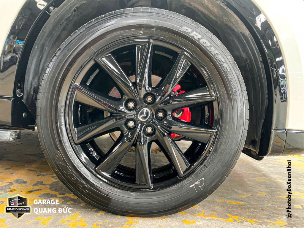 Mazda cx5 sơn đổi màu ốp đen, lazang, cùm phanh khaiphuchoi quangducauto (27).jpg