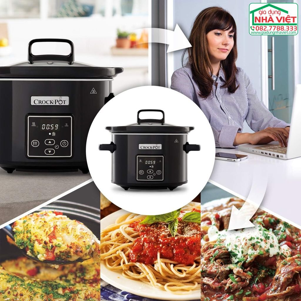 Nồi nấu chậm 2.4L Crockpot CSC061X7.jpg
