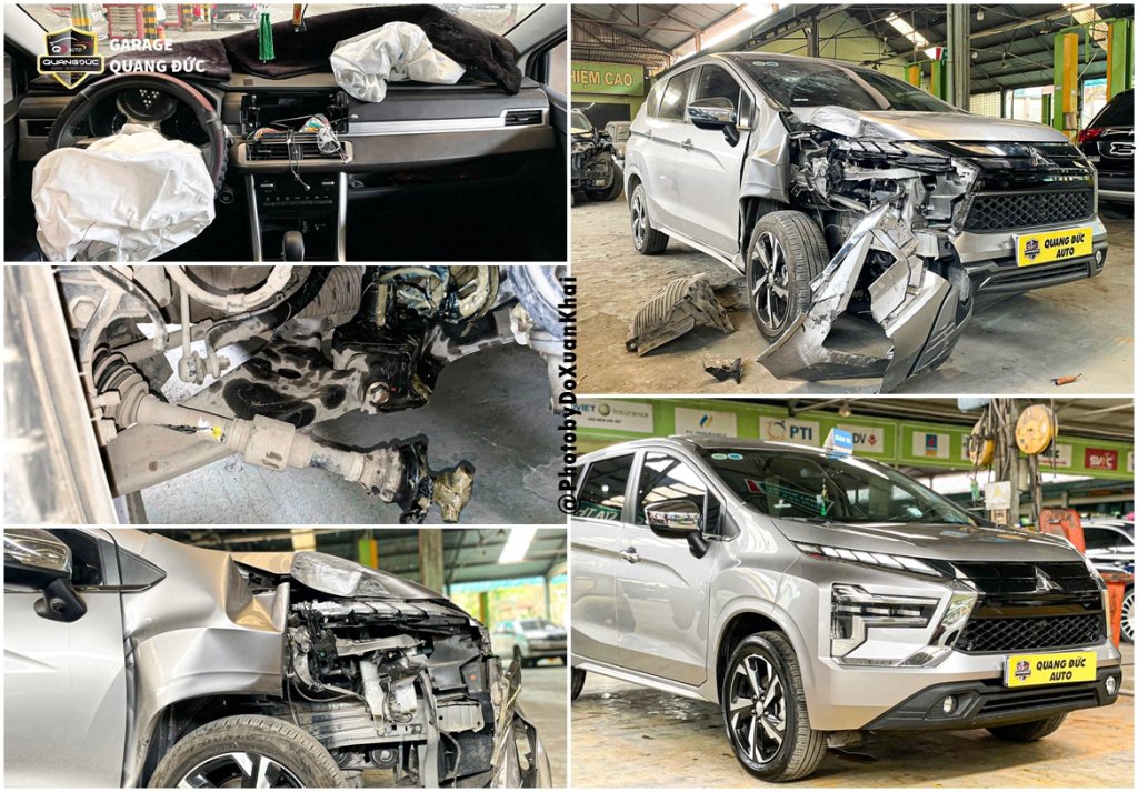MITSUBISHI XPANDER 2025 XÁM - TAI NẠN ĐẦU BÊN PHỤ BUNG TÚI quangducauto khaiphuchoi  (1).jpg