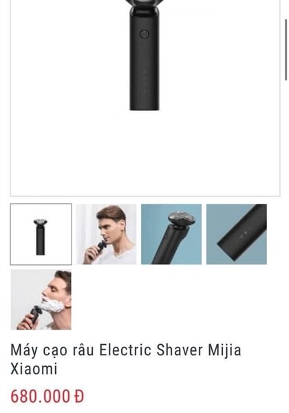 Máy cạo râu Electric Shaver Mijia Xiaomi MJTXD01SKS.jpeg
