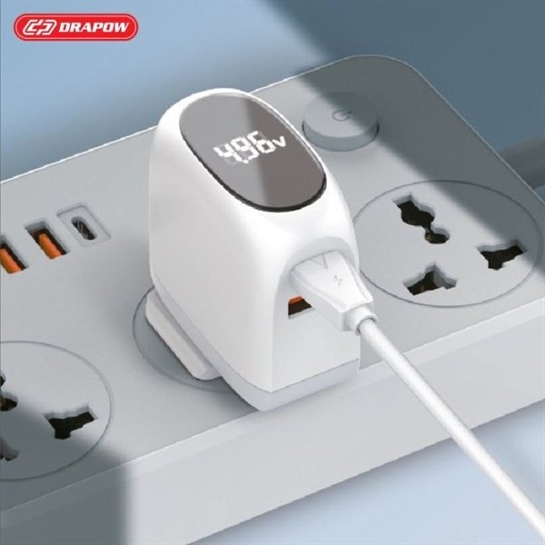 Bộ Sạc nhanh kèm cáp CS30 DRAPOW PD30W có màn hình Led(tặng kèm cáp iPhone C to L ).jpeg