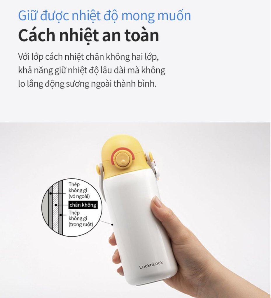 Bình giữ nhiệt có quai xách và trang trí ngộ nghĩnh 350ml LocknLock LHC32839.jpg