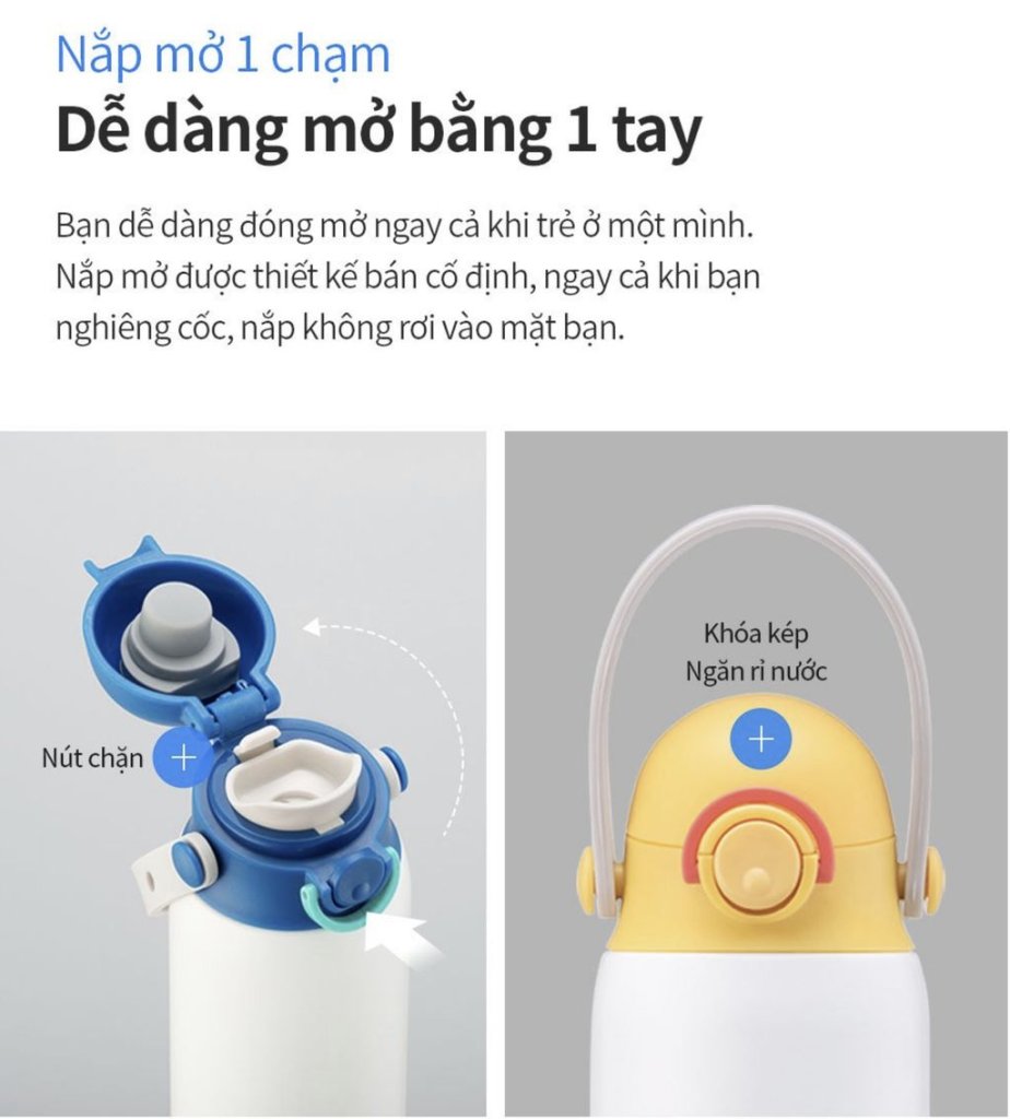 Bình giữ nhiệt có quai xách và trang trí ngộ nghĩnh 350ml LocknLock LHC328310.jpg