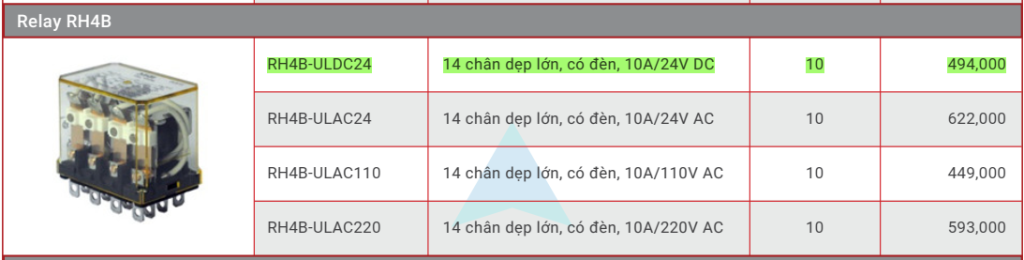 Rơ le IDEC RH4B-ULDC24.PNG
