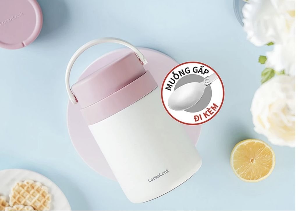 Hộp ủ cháo giữ nhiệt mang đi có quai xách 700ml LocknLock LHC804217.jpg