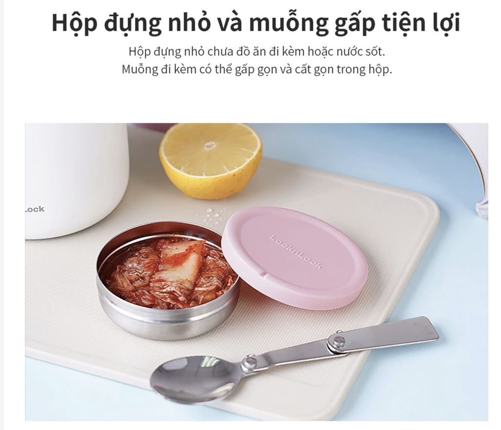 Hộp ủ cháo giữ nhiệt mang đi có quai xách 700ml LocknLock LHC804219.jpg