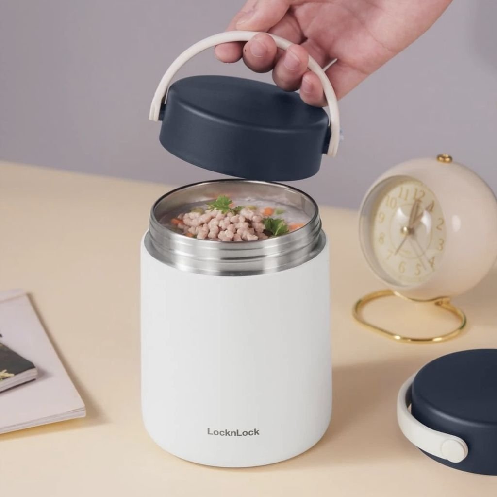 Hộp ủ cháo giữ nhiệt mang đi có quai xách 700ml LocknLock LHC804222.jpg