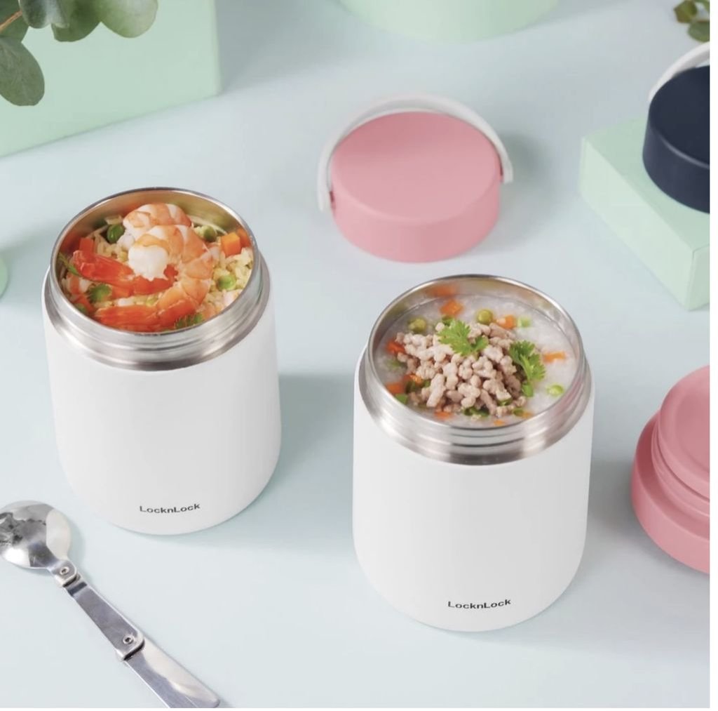 Hộp ủ cháo giữ nhiệt mang đi có quai xách 700ml LocknLock LHC804223.jpg