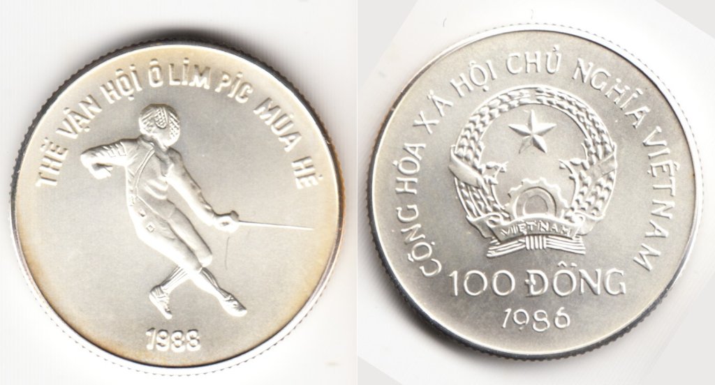 100 dong VND 1986 Olympic 1988.jpg
