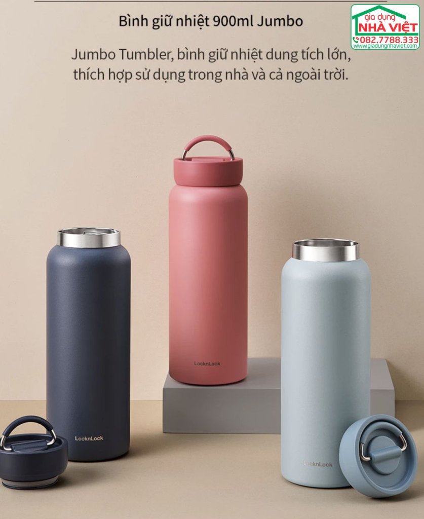 Bình giữ nhiệt Jumbo Tumbler 900 ml LocknLock LHC43005.jpg