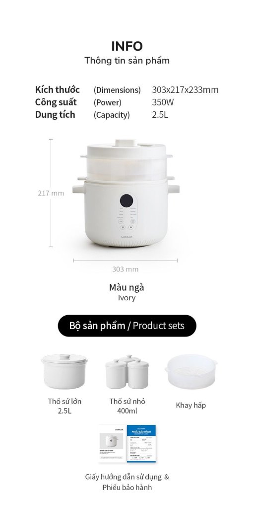 Nồi nấu chậm đa năng Multi-function Slow Cooker 2.5L Locknlock EJP164IVY2.jpg