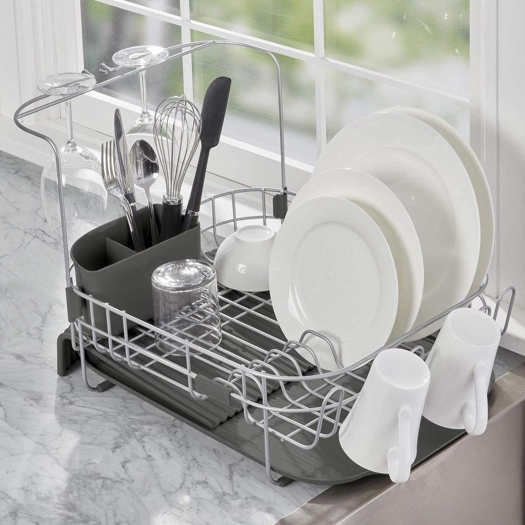 Kệ úp cốc chén bát bằng thép không gỉ có thể mở rộng KitchenAid KE894BXCG7.jpg