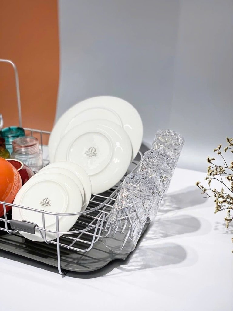 Kệ úp cốc chén bát bằng thép không gỉ có thể mở rộng KitchenAid KE894BXCG9.jpg