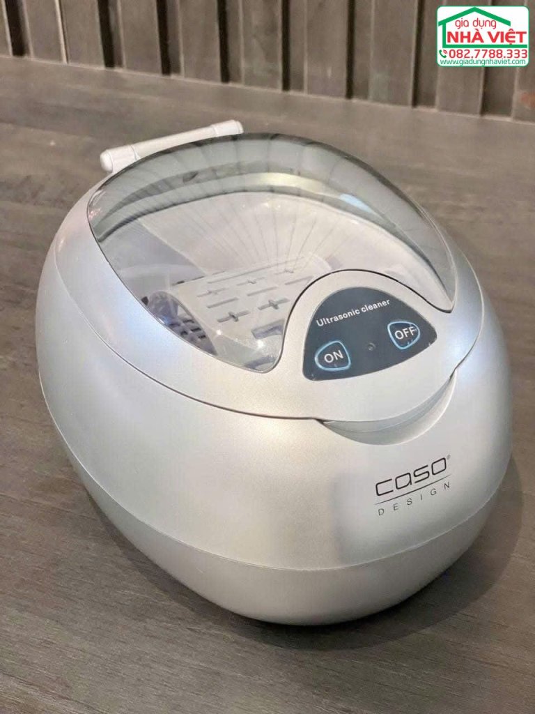 Máy làm sạch trang sức bằng sóng siêu âm 50W CASO UltraSonicClean Disc 15105.jpg