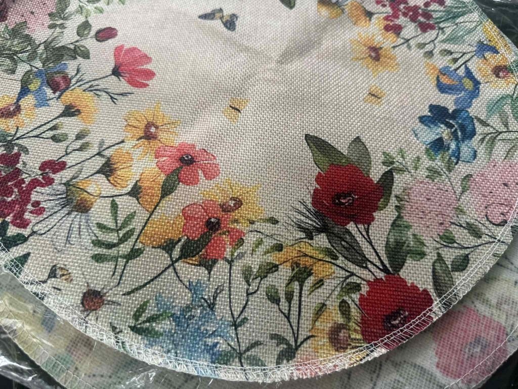 Bộ 6 tấm lót bàn ăn hình tròn 38cm hoạ tiết hoa Keva4.jpeg