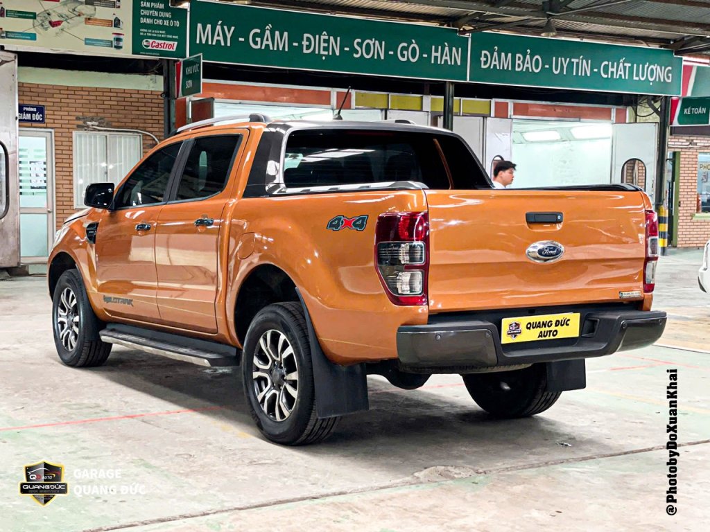 FORD RANGER MÀU CAM - TAI NẠN ĐẦU ĐUÔI, BUNG TÚI KHÍ quangducauto khaiphuchoi (90).jpg