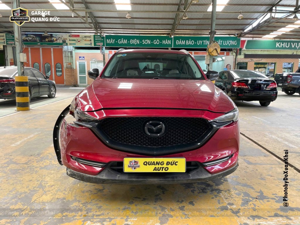 MAZDA CX5 ĐỎ - VA CHẠM ĐÈN PHA BÊN PHỤ, CẢN TRƯỚC quangducauto khaiphuchoi (2).jpg