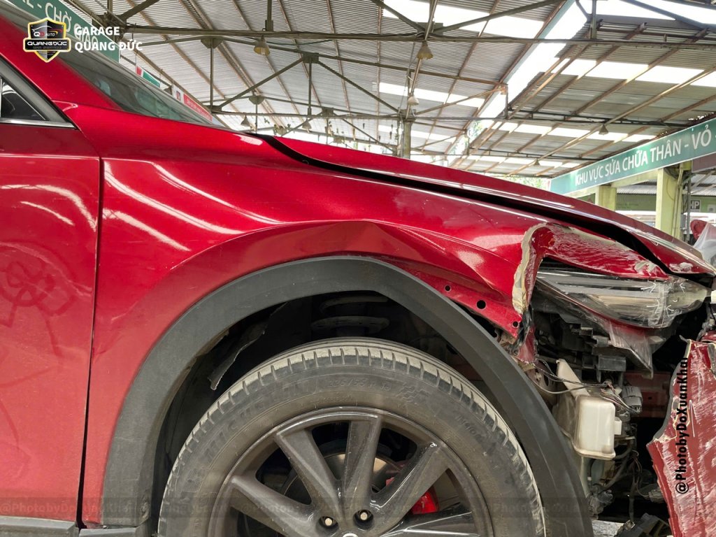 MAZDA CX5 ĐỎ - VA CHẠM ĐÈN PHA BÊN PHỤ, CẢN TRƯỚC quangducauto khaiphuchoi (15).jpg