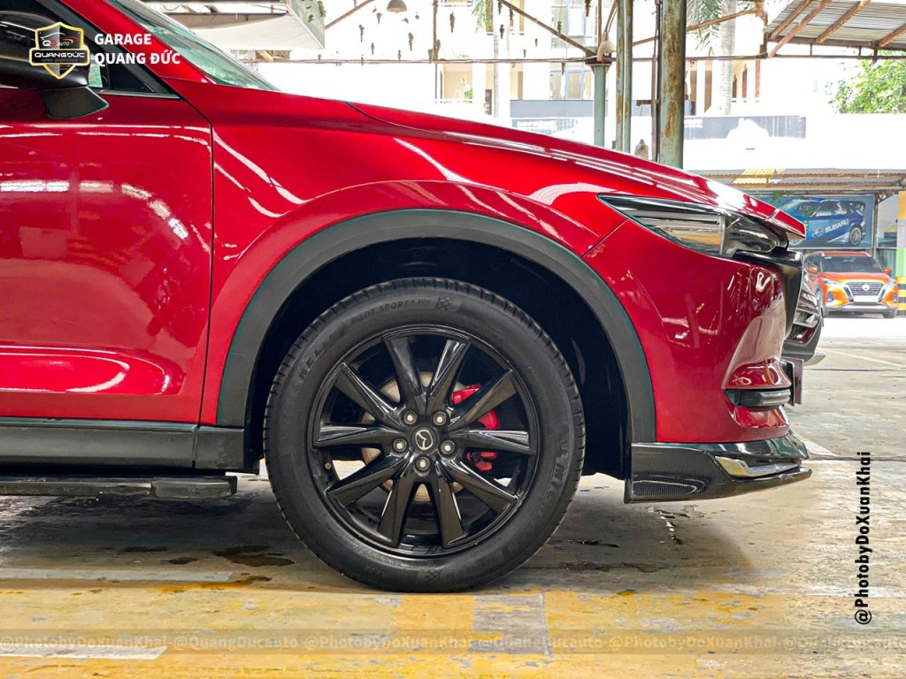 MAZDA CX5 ĐỎ - VA CHẠM ĐÈN PHA BÊN PHỤ, CẢN TRƯỚC quangducauto khaiphuchoi (25).jpg