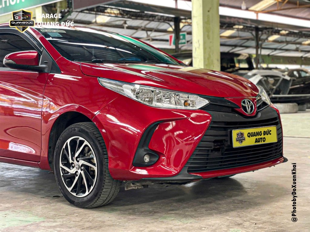 TOYOTA VIOS 2022 ĐỎ - TAI NẠN BÊN PHỤ VỠ ĐÈN, RÁCH CẢN, MÓP CAPO, MÓP TAI quangducauto khaiphu...jpg