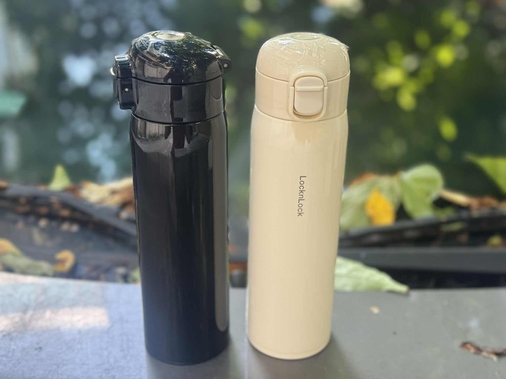 Bình giữ nhiệt 500ml nắp mở 1 chạm Round One-Touch Tumbler LocknLock LHC32969.jpeg