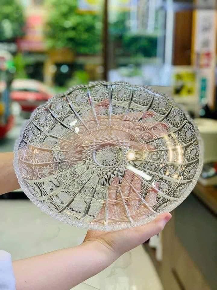 Đĩa pha lê tròn Bohemia Crystal M57 1.jpg